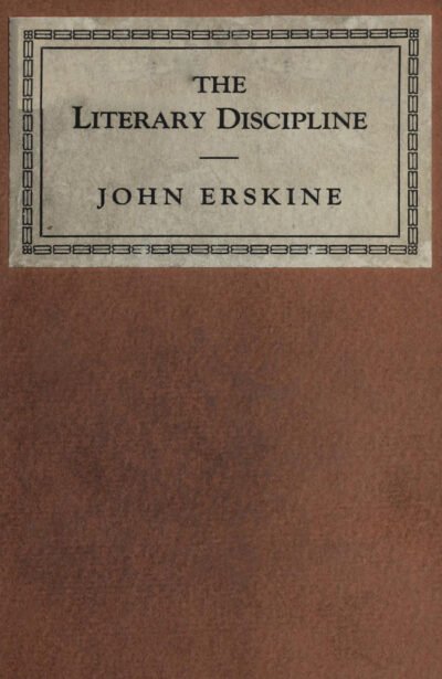 The Literary Discipline Cover