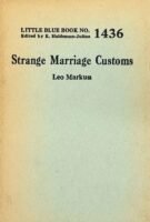 Strange Marriage Customs Cover